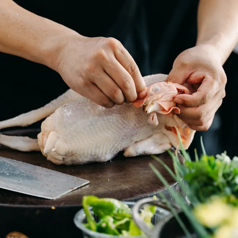 Poulet fermier entier